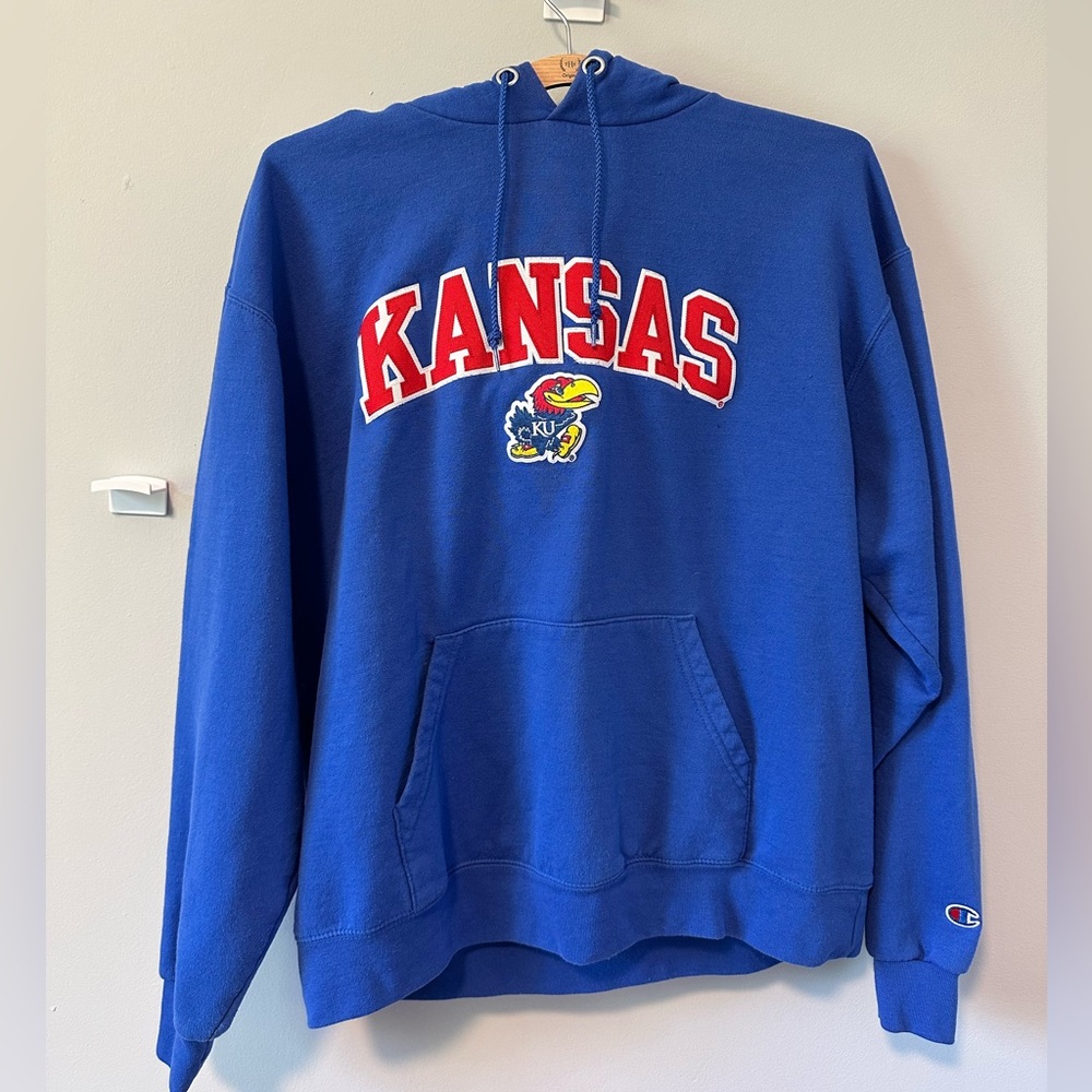 Kansas Jayhawks Stitched Hoodie